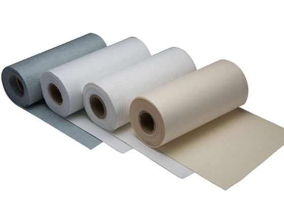 O pano de filtro industrial da fibra de vidro PTFE, sentiu o pano de filtro