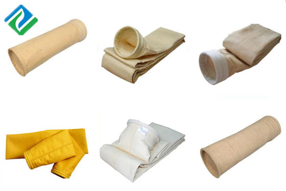 Nomex não tecido 550gsm sacos de 1 filtro do cimento do poliéster do mícron