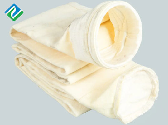 A anti agulha estática do poliéster de 0,5 mícrons ISO9001 sentiu sacos de filtro