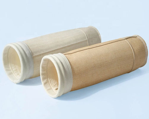Anti poeira 700gsm PTFE sacos de filtro do cimento de 0,1 mícrons