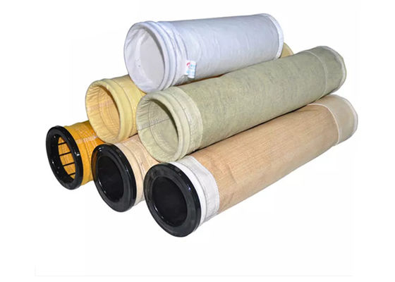 550gsm 2mm não tecidos sacos de filtro do extrator de poeira de 50 mícrons