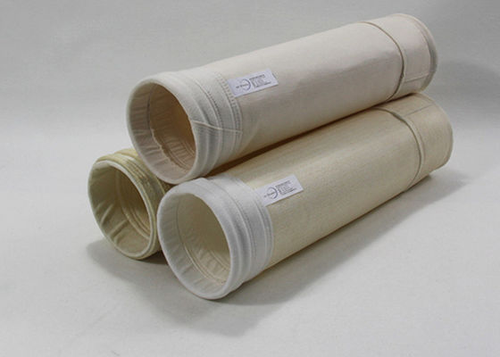 ISO9001 100 saco de filtro do mícron 550gsm 8000mm Nomex