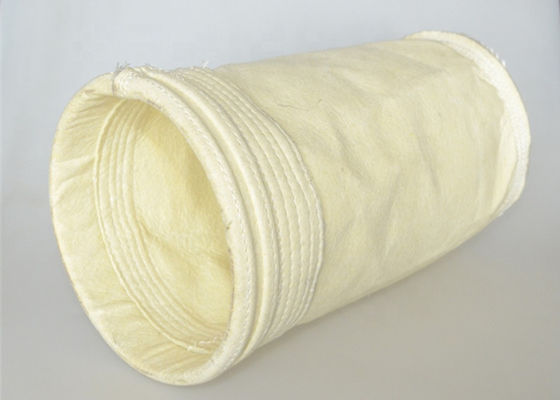 fogo do saco de filtro de Aramid Nomex do coletor de poeira 5mg/Nm3 - retardador