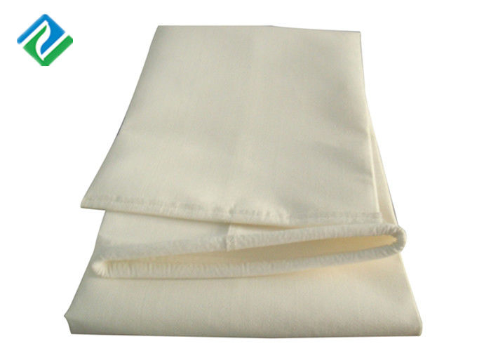 750gsm 2mm sacos de filtro da extração de poeira de 300 mícrons