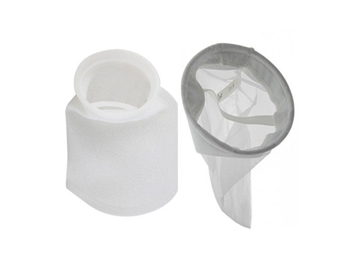 200 mícrons de nylon 550g/M2 7&quot; sacos de filtro de X16” Baghouse