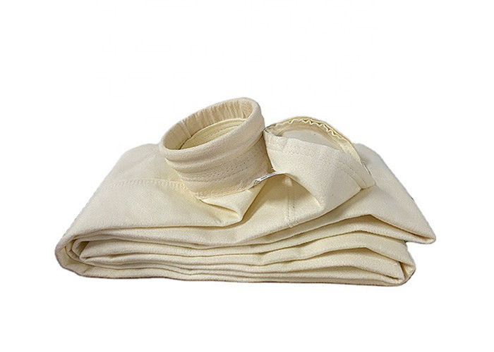 Sacos de filtro resistentes ao calor Aramid de 150 graus 400g/M2 PPS industrial